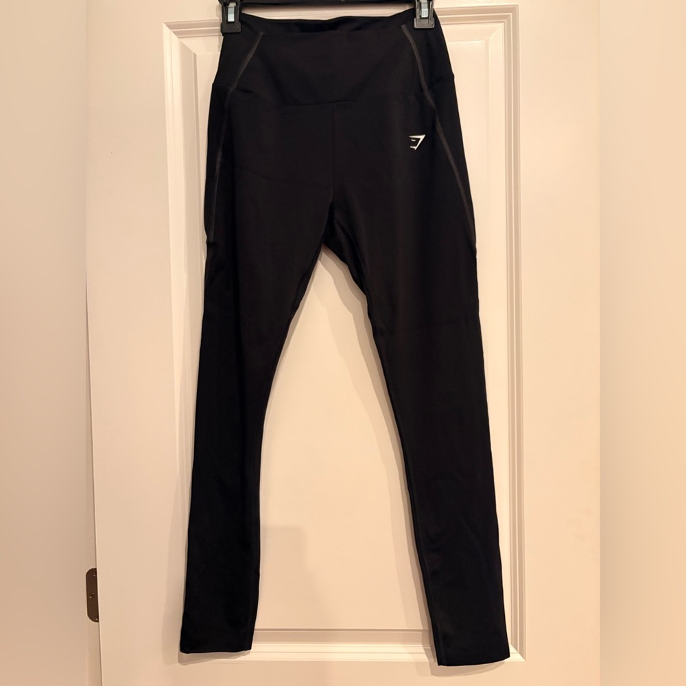 Gymshark Jet Black Performance Leggings